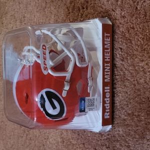 Brand new Georgia bull dog mini helmet